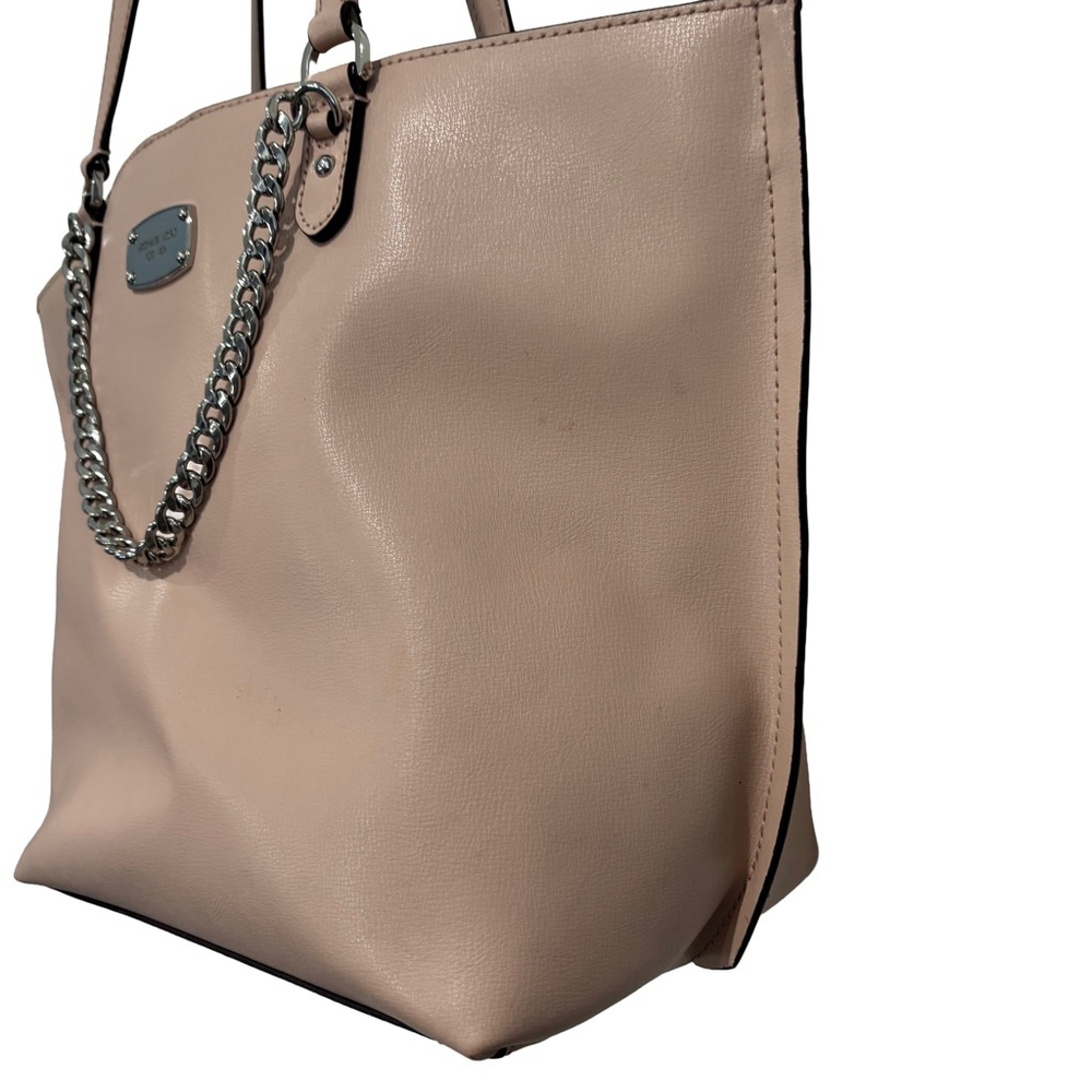 Michael Kors Pink Tote Bag large Leather - Picture 3 of 5